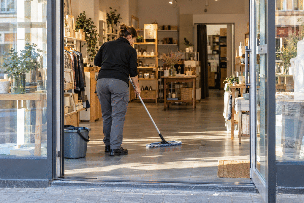 Nettoyage de commerce à Torcy